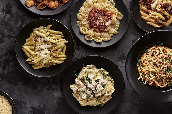 Tafelzeit Gerichte mit Pasta